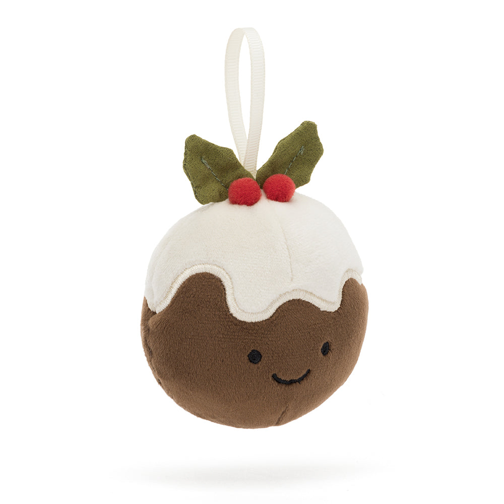jellycat christmas pudding hanging decoration