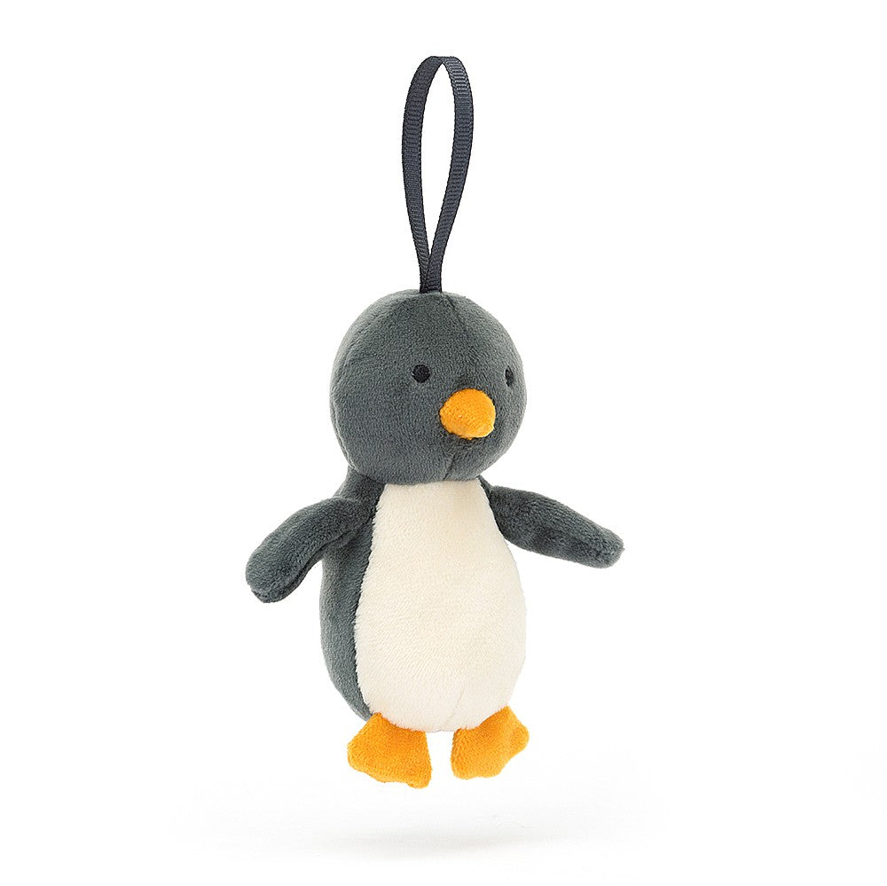 jellycat festive folly penguin hanging decoration