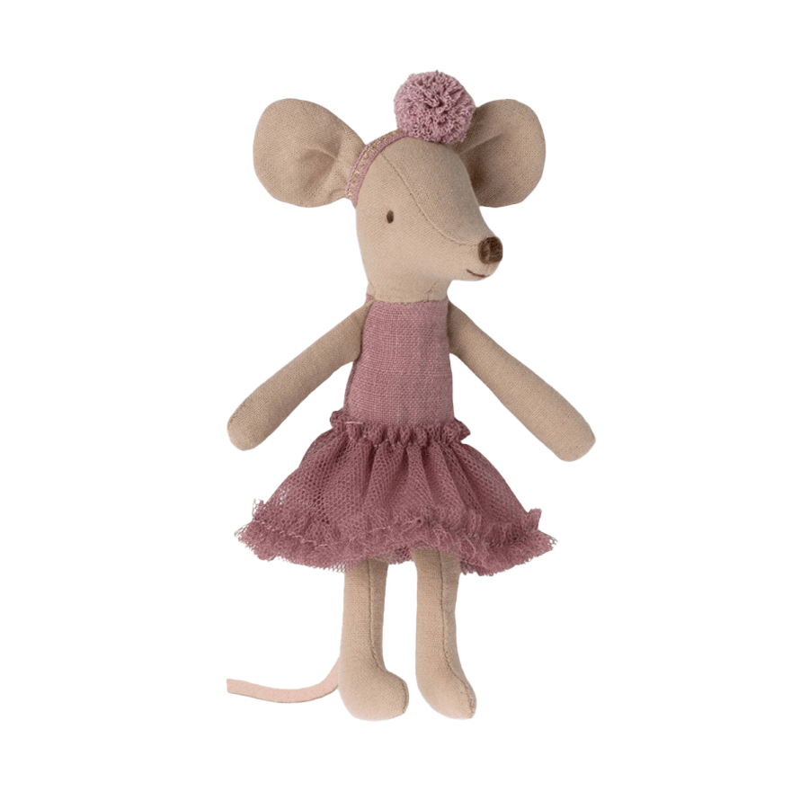 Maileg Ballerina Mouse - Big Sister - Heather - I Want That Present