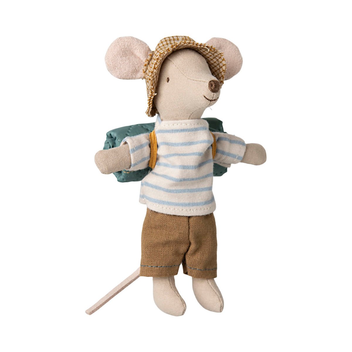 Maileg Hiker Mouse, Big Brother - Stripes - I Want That Present