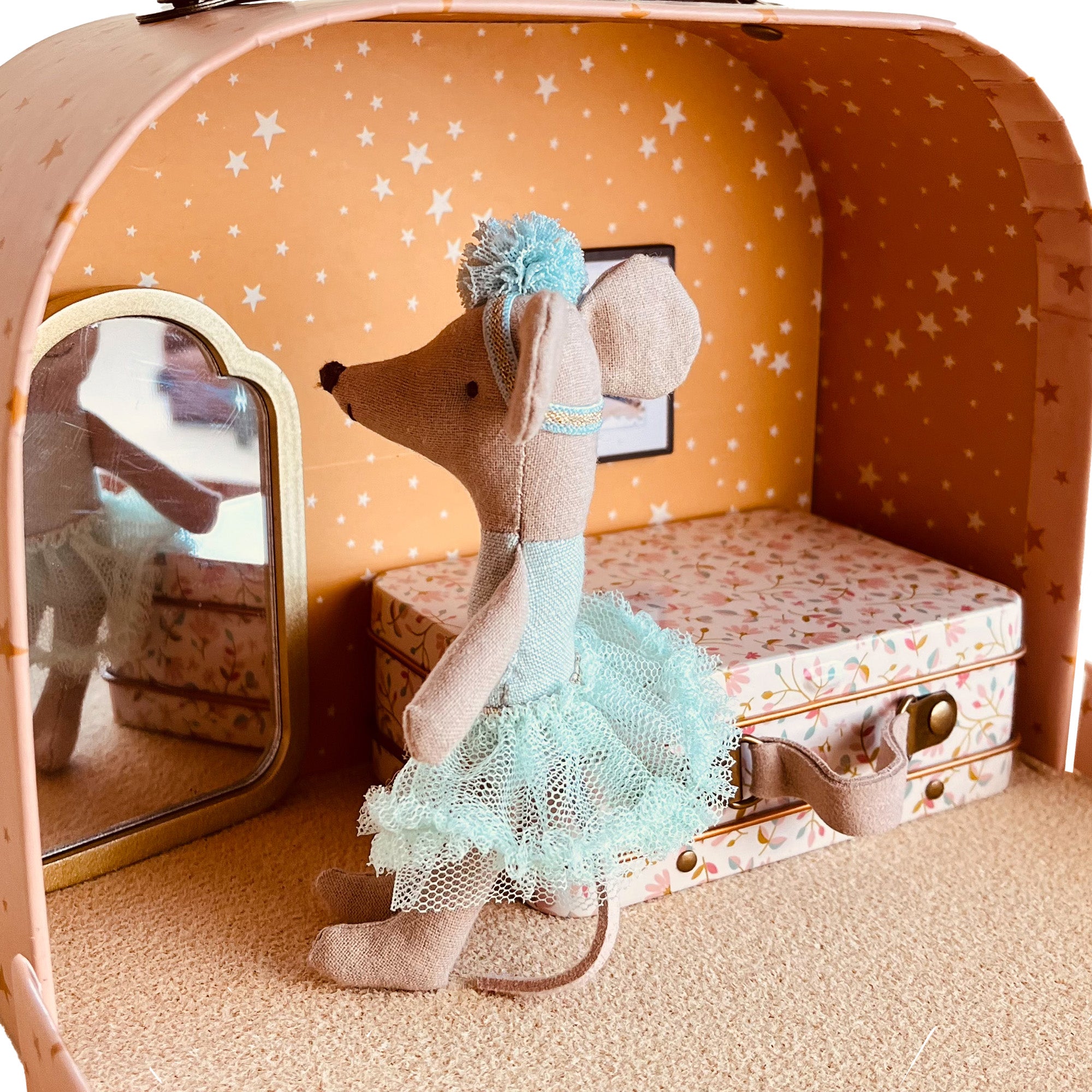 Maileg Mint Ballerina Suitcase Bundle