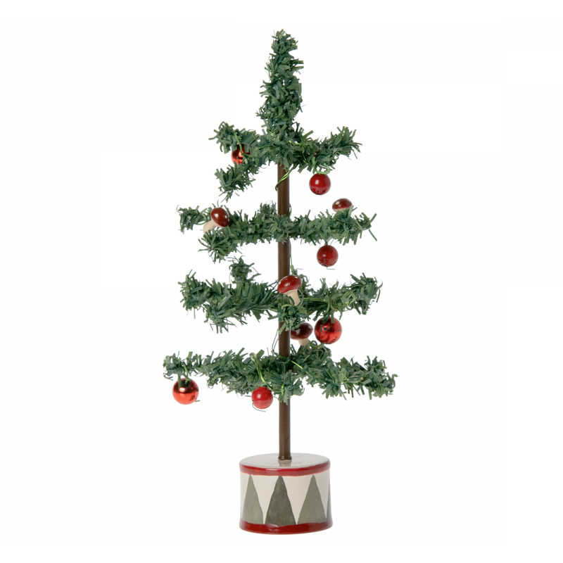 Maileg Miniature Christmas Green Tree with LED lights
