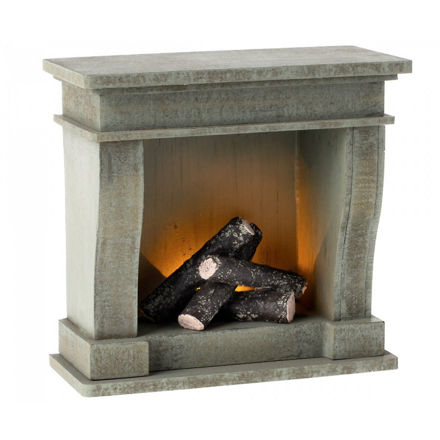 Maileg Miniature Fireplace - Large - I Want That Present