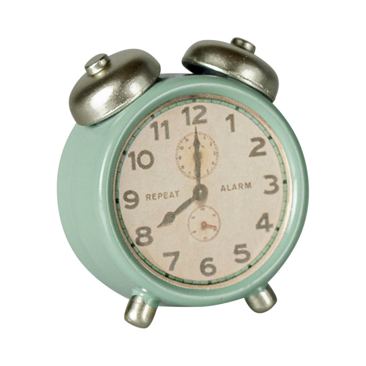 Maileg Alarm clock, Mouse - Powder, Mint or Yellow - I Want That Present