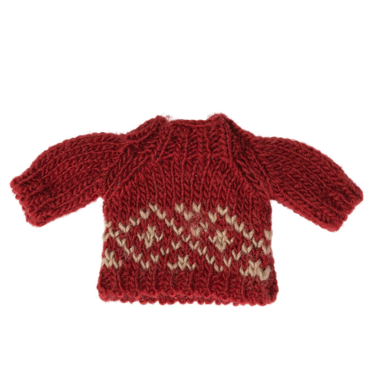 Maileg Mum Mouse Clothes - Red Jumper - I Want That Present