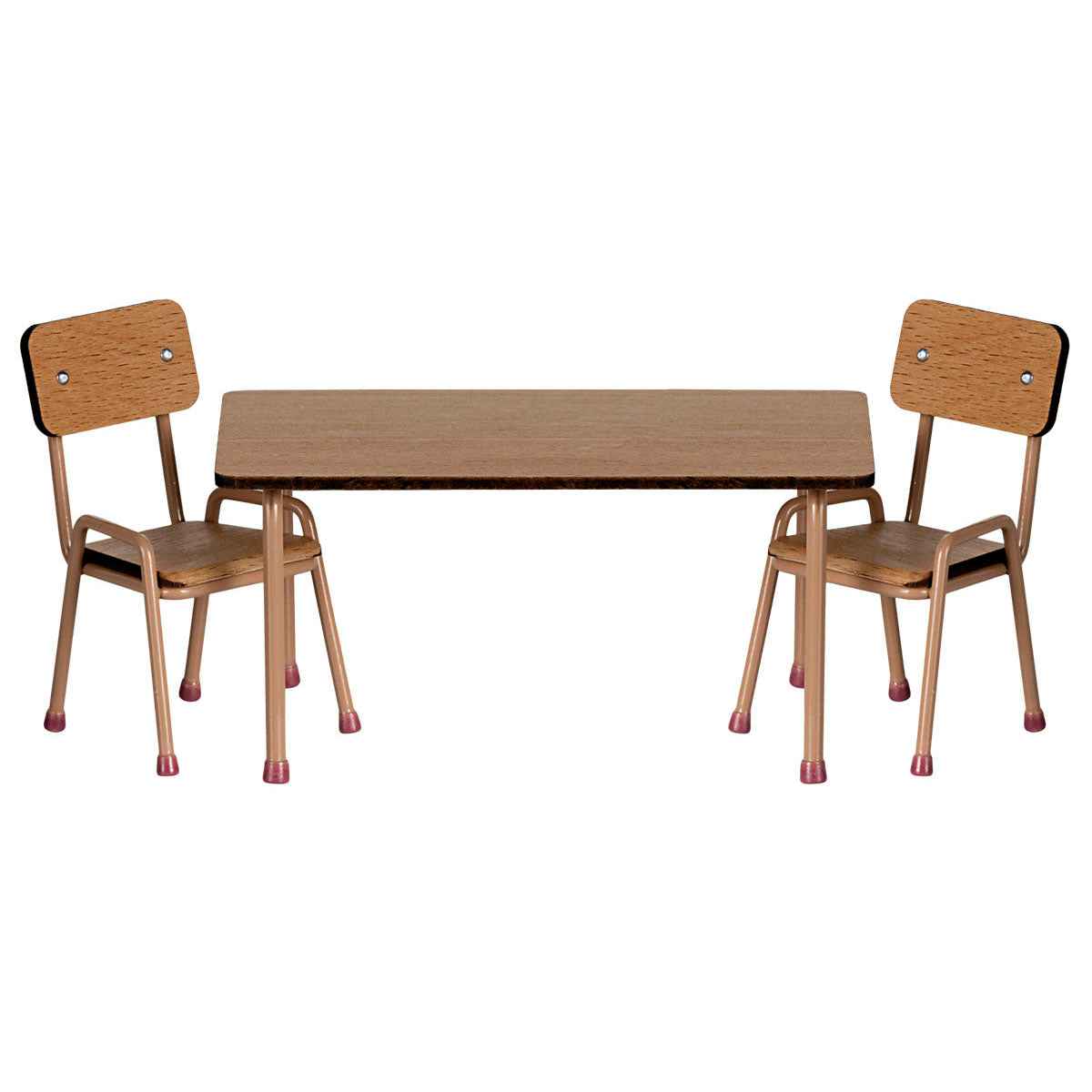 maileg wooden table & chairs for mice