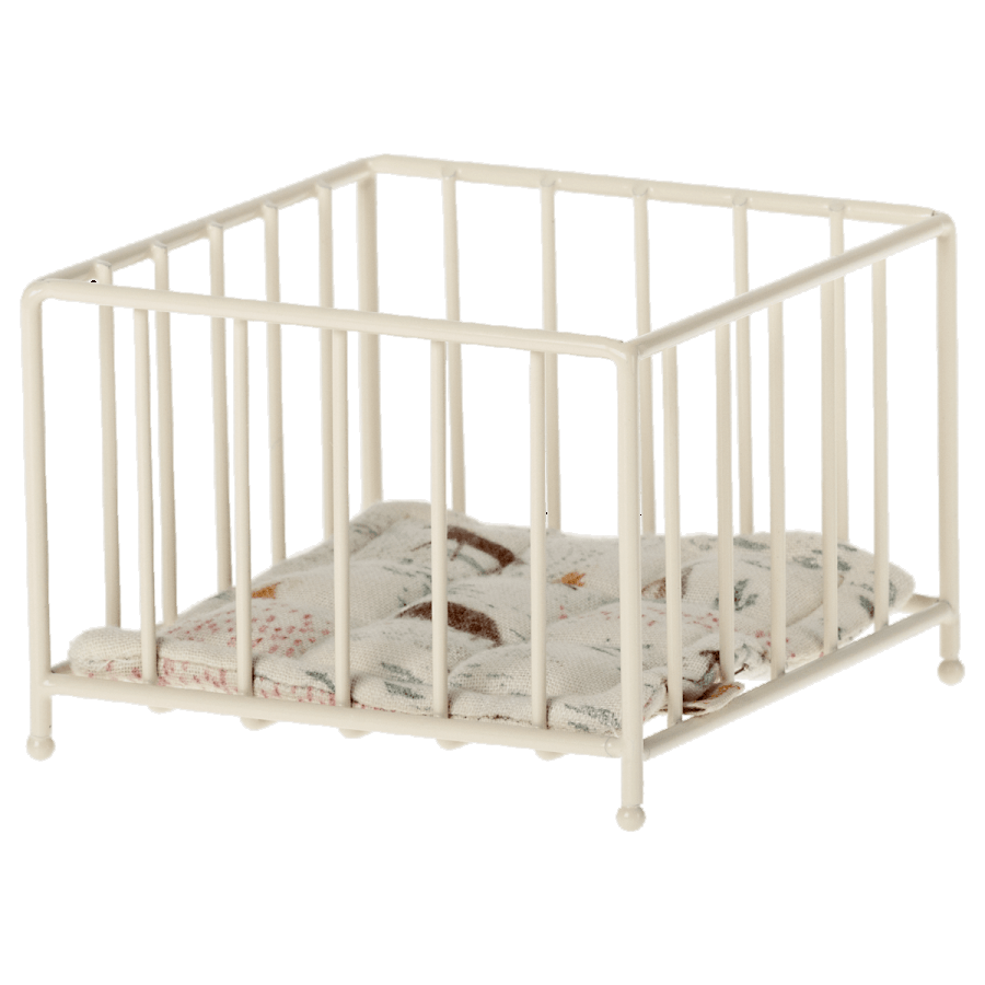 Maileg My Metal Offwhite Playpen - I Want That Present