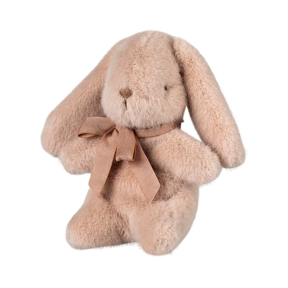 maileg plush bunny in light powder