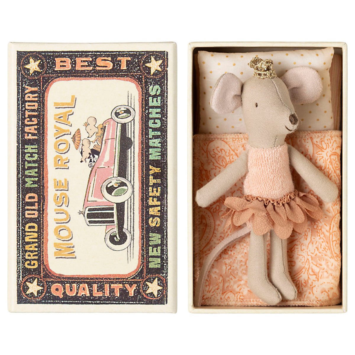 Princess Mouse, Little Sister in Matchbox - Royal Family - I Want That Present