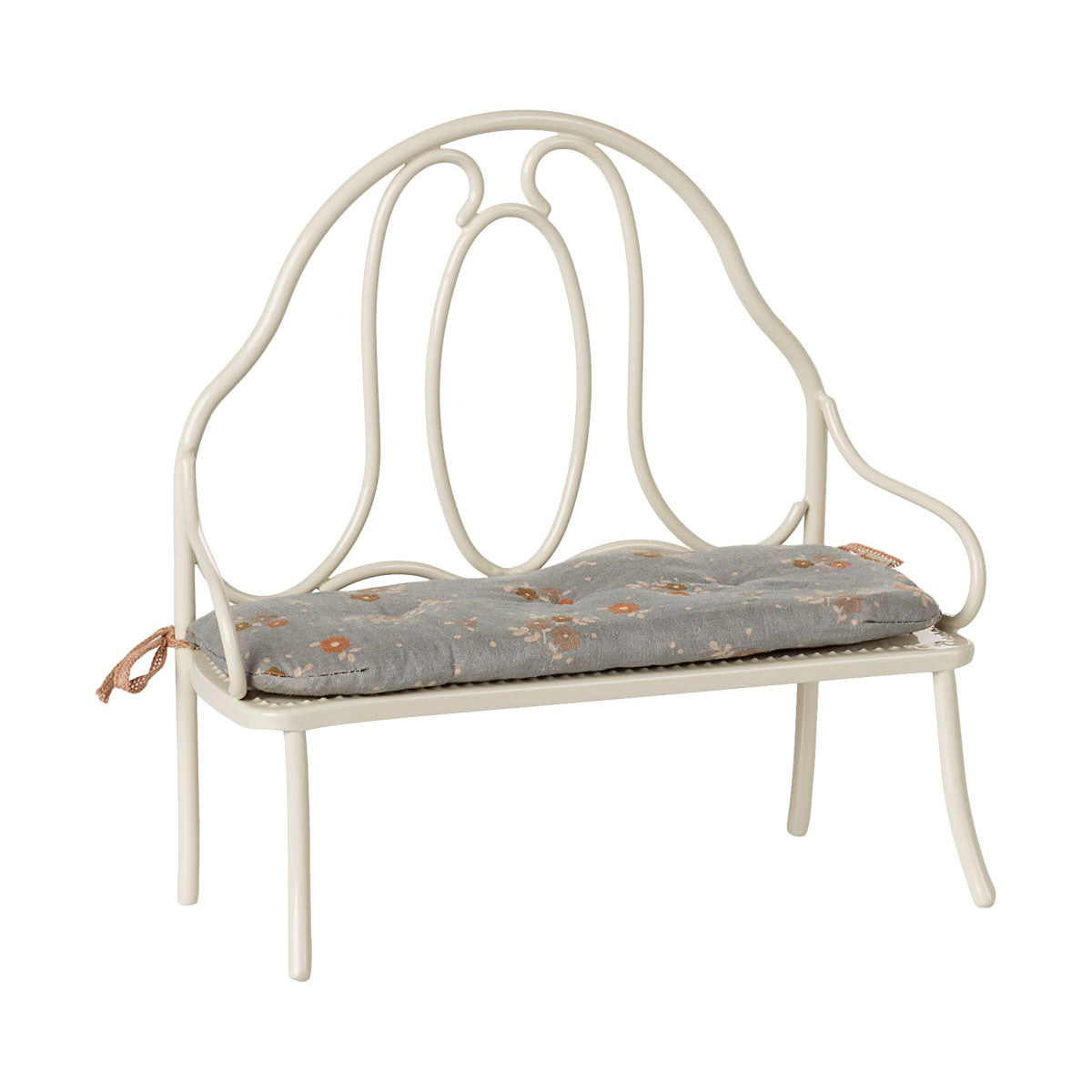 Maileg Vintage Bench, Miniature - Off white