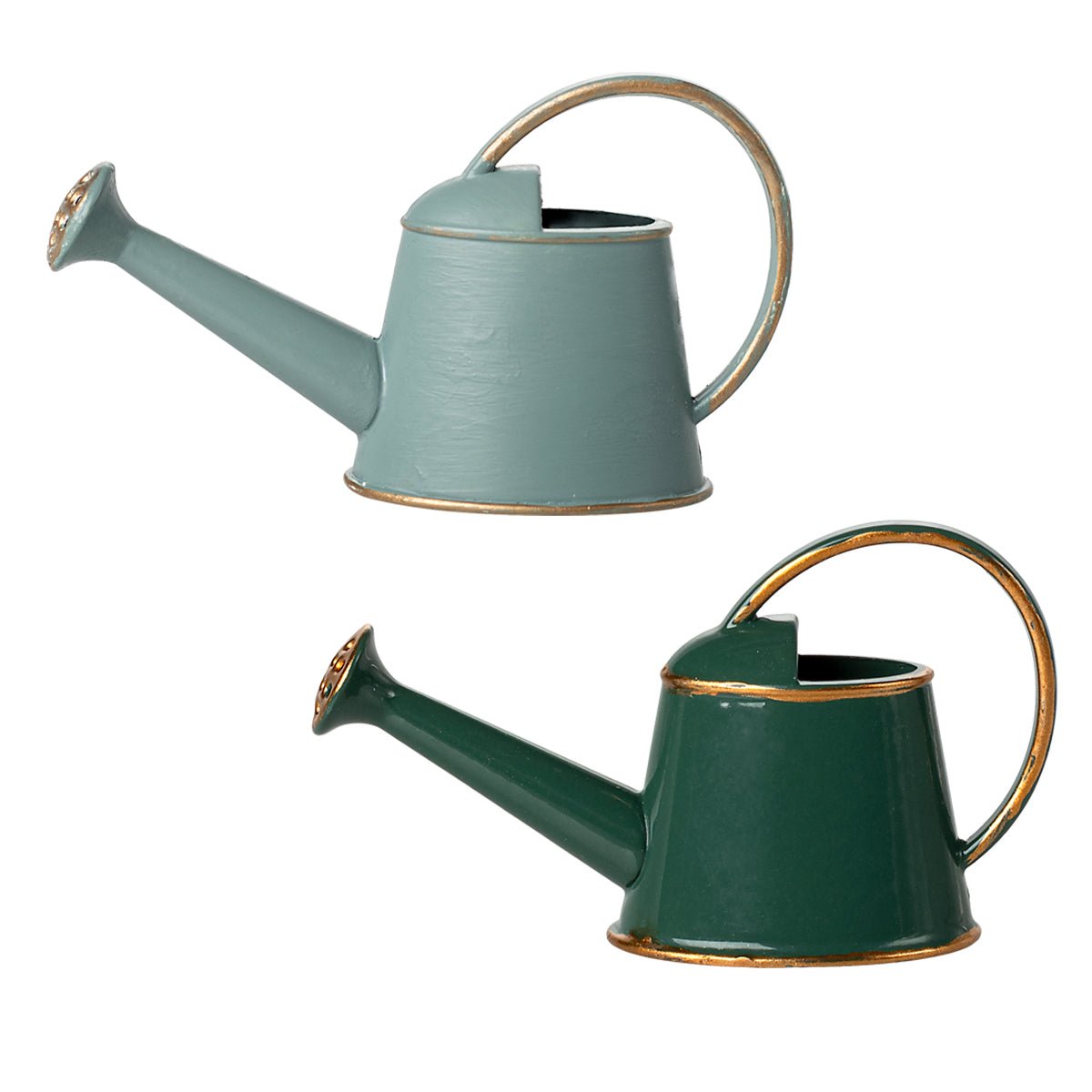 Maileg Watering Cans, Mouse - Dark Green or Light Blue - I Want That Present