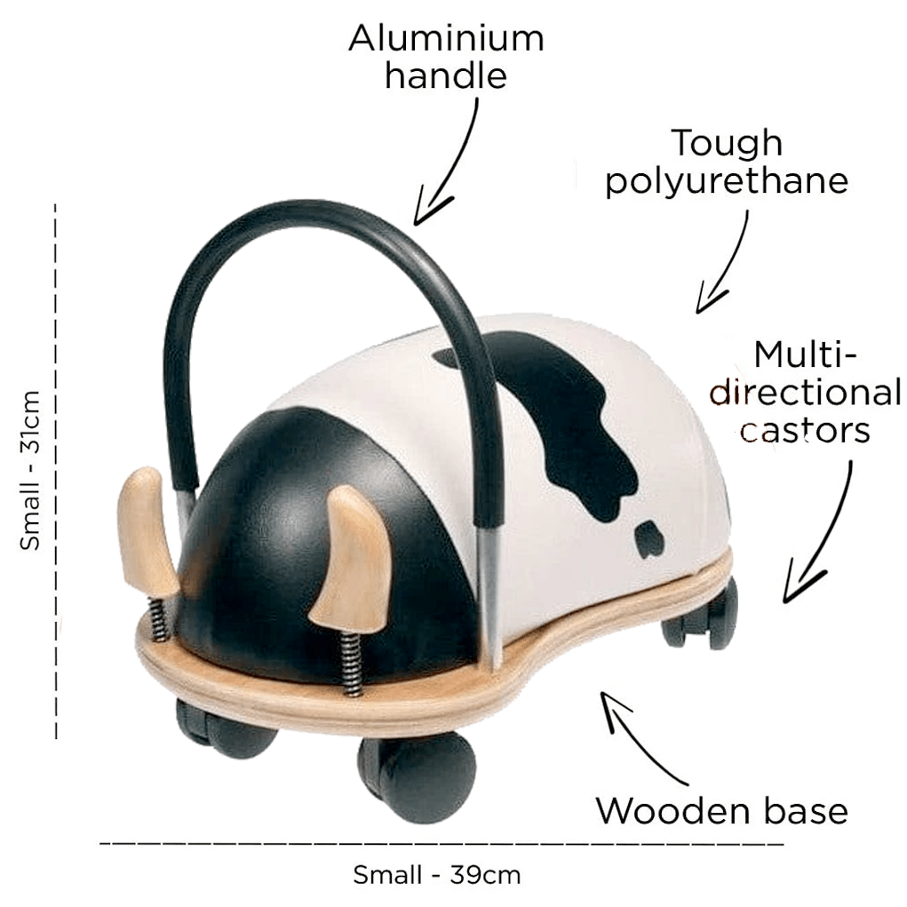 Wheelybug Cow Ride - on - I Want That Present