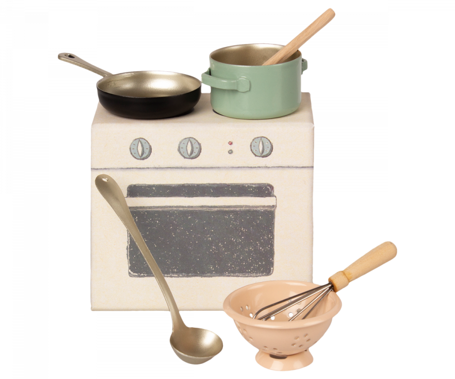 Maileg Cooking set for Mice