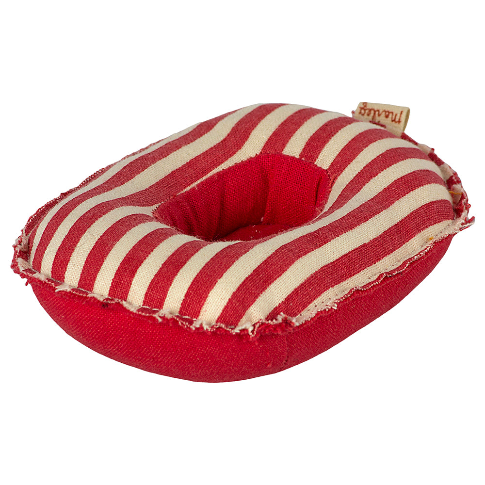 Maileg Rubber Boat for  Small Mice - Red Stripe