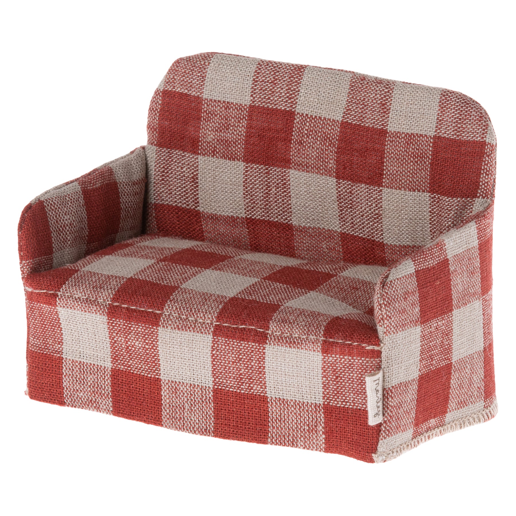 Maileg Mouse Couch - Red Gingham