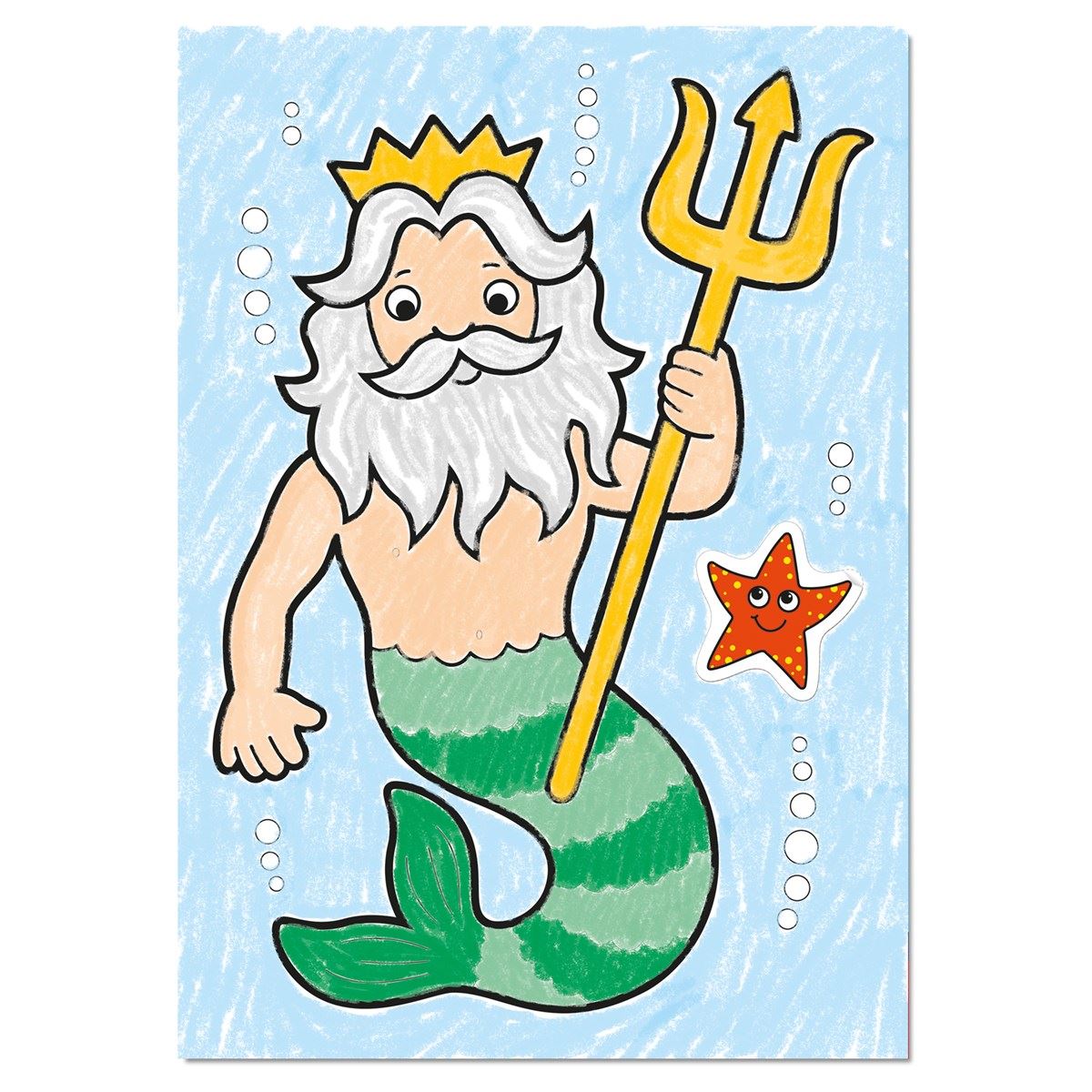 Orchard Toys Make Believe Colouring Book - I Want That Present