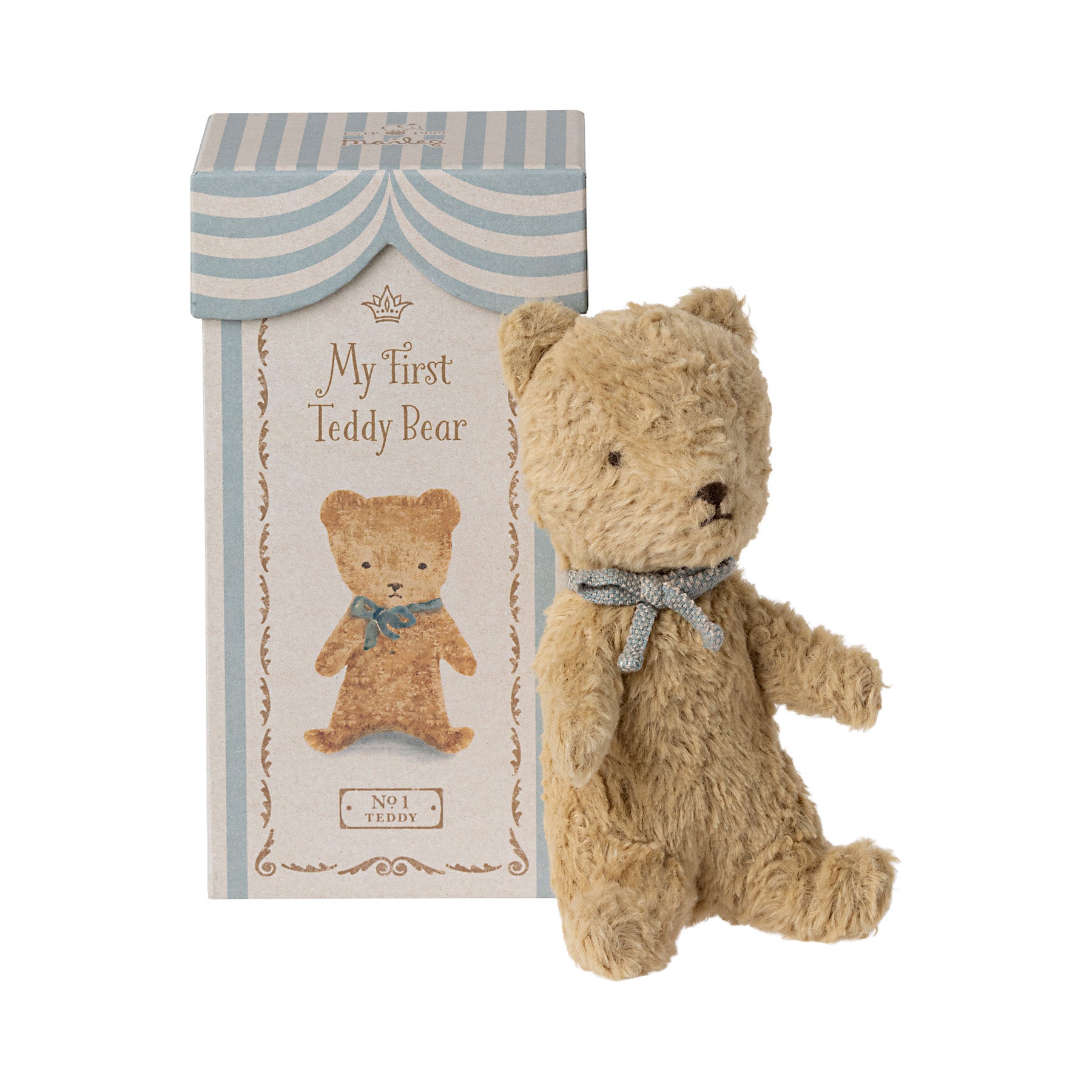 Maileg My First Teddy in a presentation box - Sand