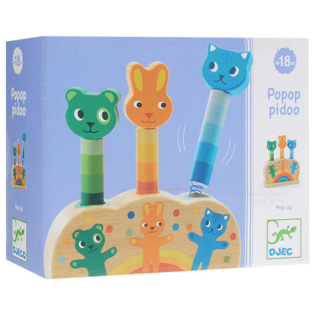 Djeco Pipop Pidoo Pop Up Toy - I Want That Present