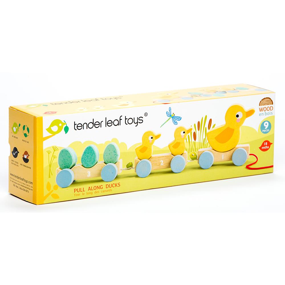 Tender Leaf Toys Pull Along Ducks