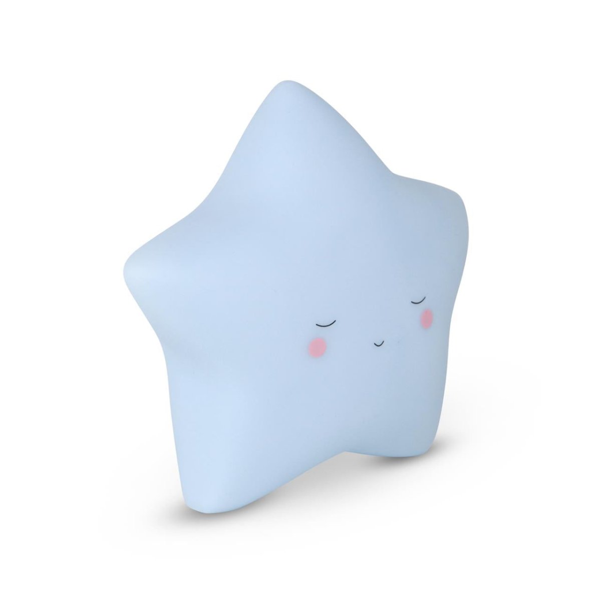 Teeny Tiny Baby Blue Star Little Night Light - I Want That Present