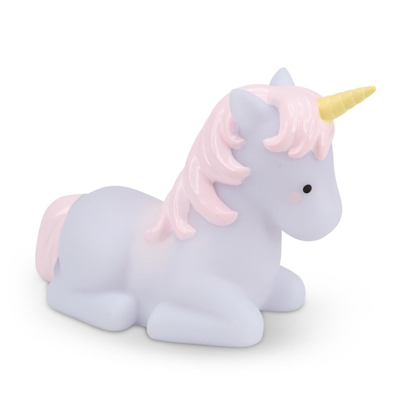 Teeny Tiny White Unicorn Little Night Light - I Want That Present
