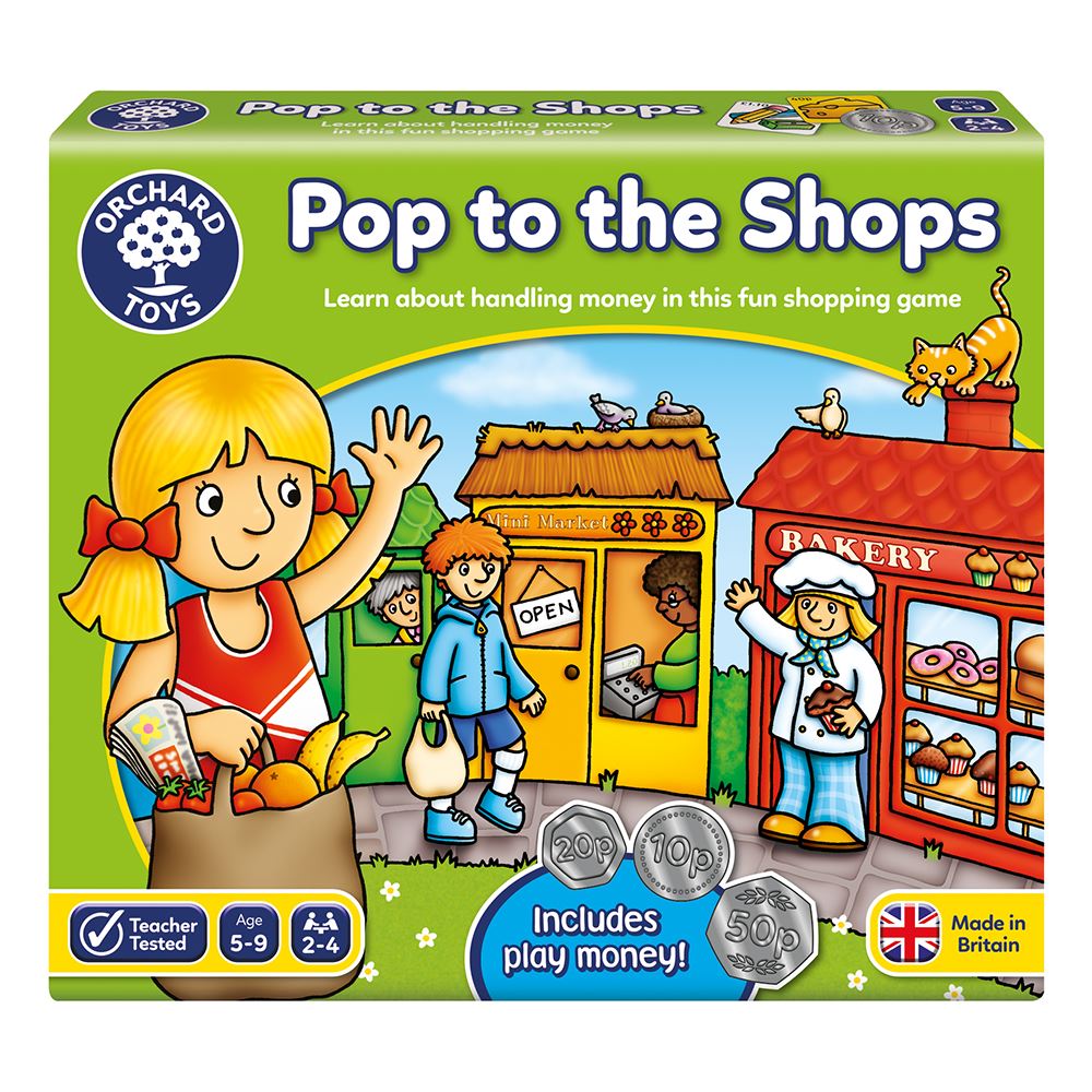 Orchard Toys Pop to the Shops Game - I Want That Present