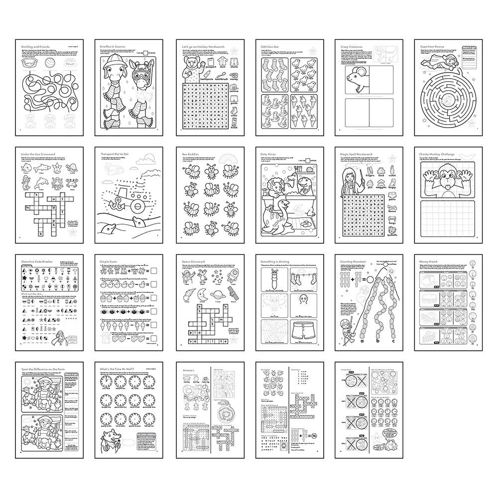 Orchard Toys More Things To Do Avtivity Book - I Want That Present