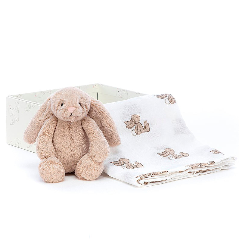 Jellycat Bashful Beige Bunny Gift Set