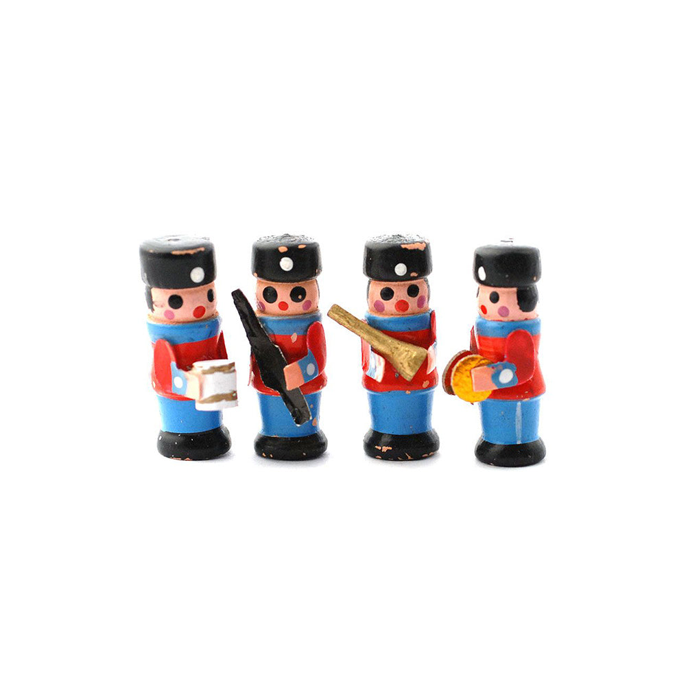 Miniature Wooden Soldiers