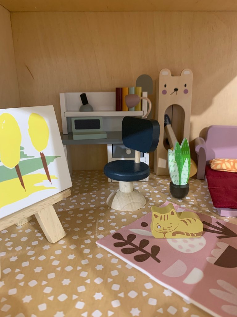 Dolls House Study Furniture by Tender Leaf Toys - I Want That Present