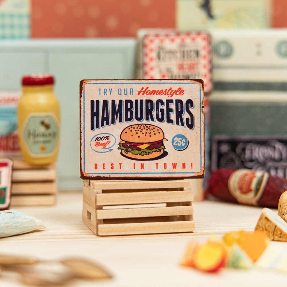 Miniature Kitchen Signs (x3) - I Want That Present