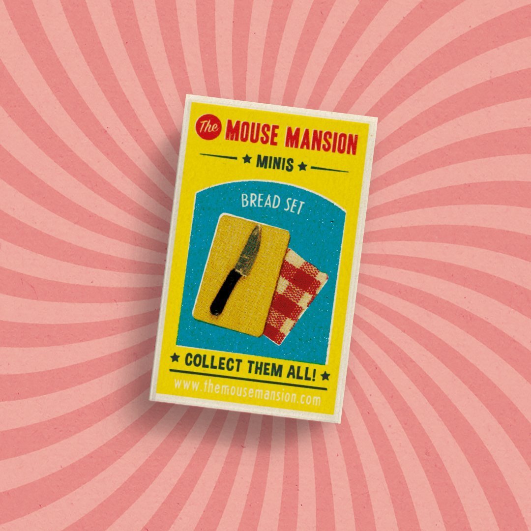 The Mouse Mansion Miniature Bread Set - I Want That Present