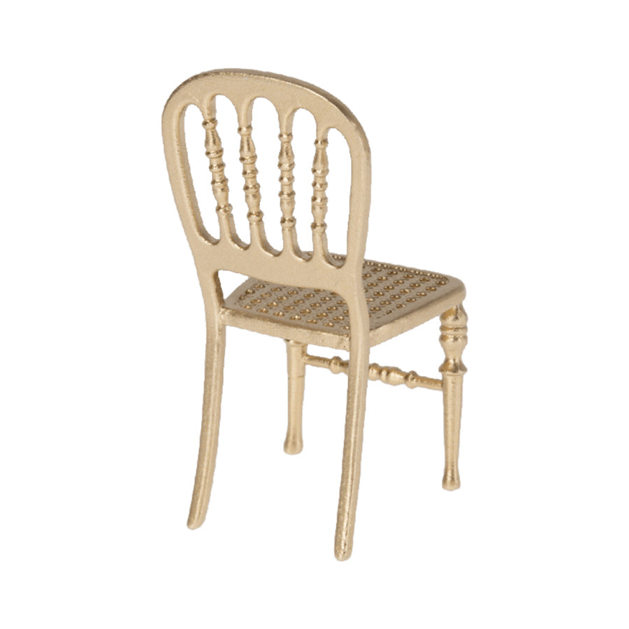 Maileg Mouse Gold Chair