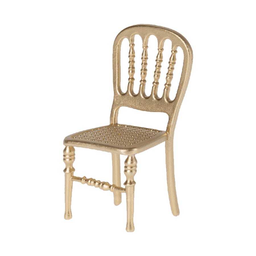 Maileg Mouse Gold Chair - PREORDER - due November - I Want That Present