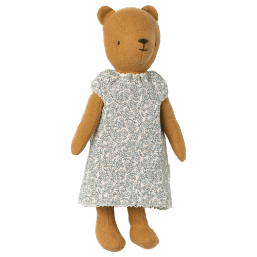 Maileg Teddy Mum Clothes, Blue Nightgown - I Want That Present
