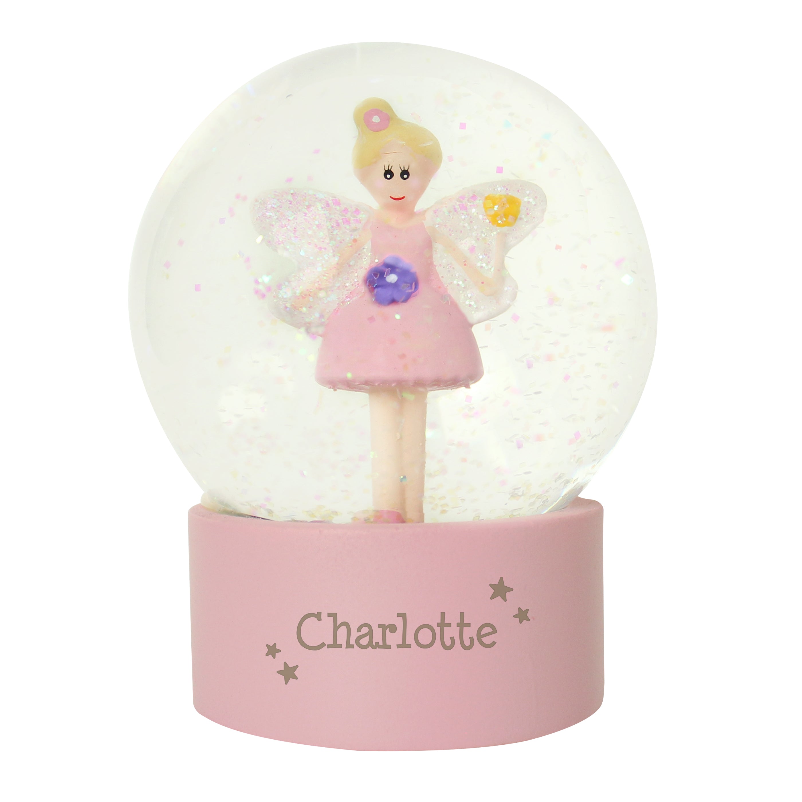 Personalised Name Fairy Snow Globe