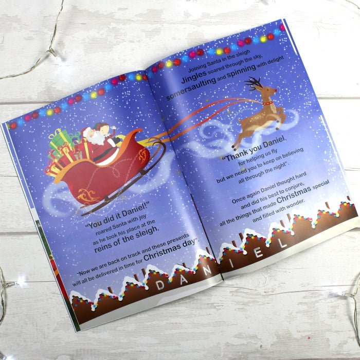 Personalised Boys "It's Christmas" Story Book - I Want That Present