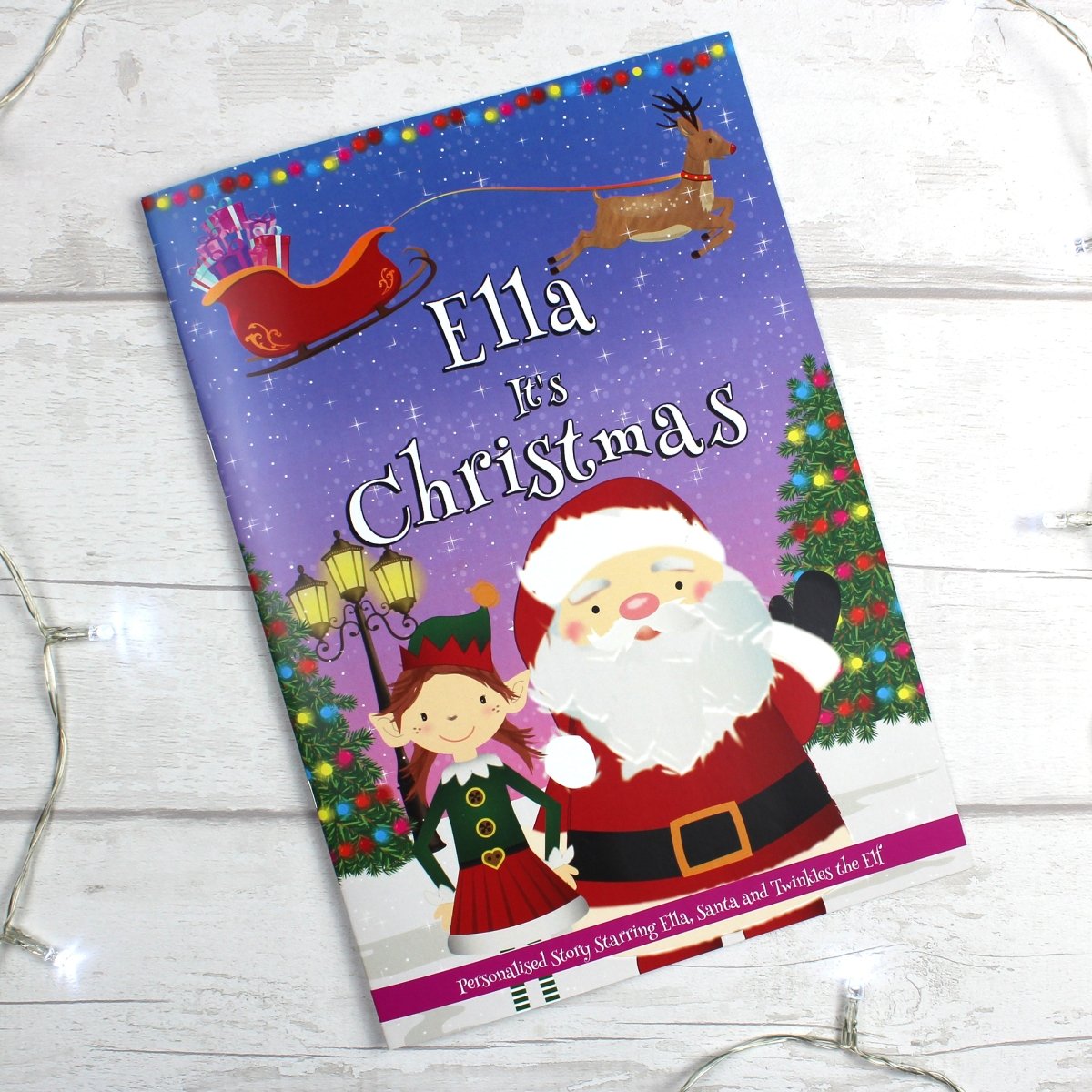 Personalised Girls "It's Christmas" Story Book - I Want That Present