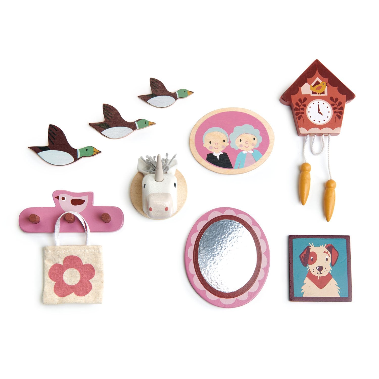 Dolls House Wall Decor Set - Tender Leaf Toys
