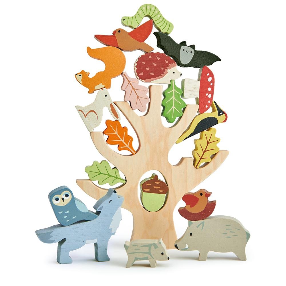 Tender Leaf Toys Stacking Forest - I Want That Present