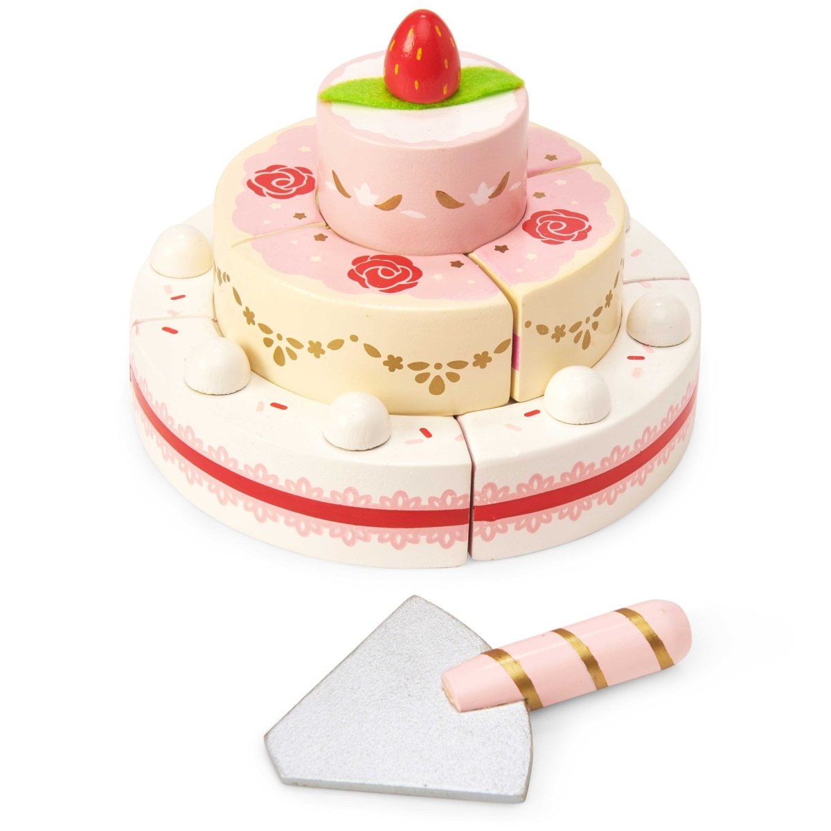 Le Toy Van Strawberry Wedding Cake - I Want That Present