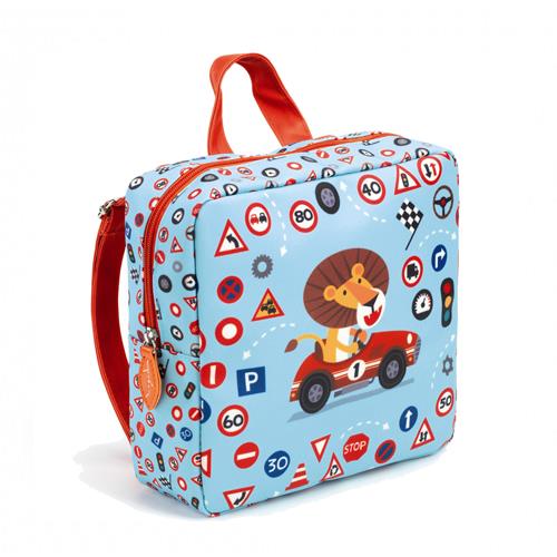 Djeco Toddler Backpack - Lion - I Want That Present