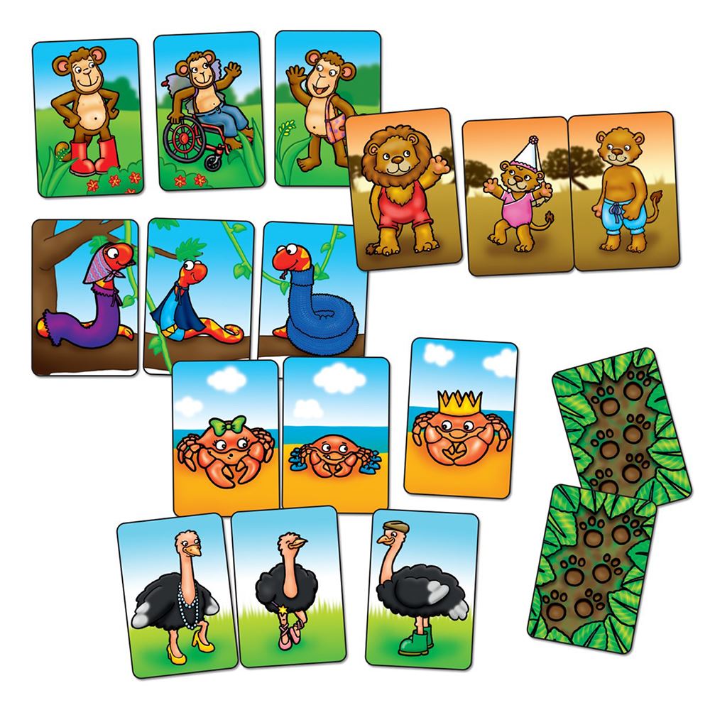 Orchard Toys Animal Families - Mini Game - I Want That Present