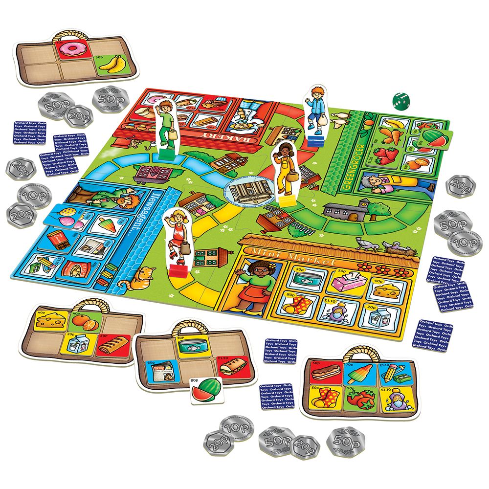 Orchard Toys Pop to the Shops Game - I Want That Present