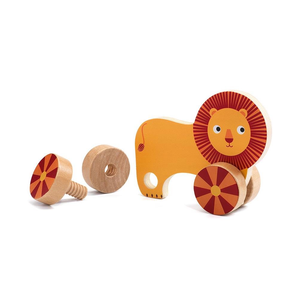 Djeco Construction Toy - Vis'n'roll - I Want That Present