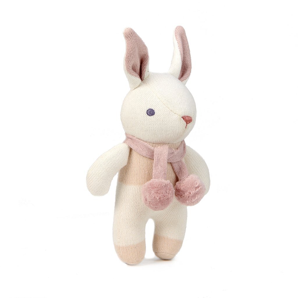 Threadbear Designs Baby Threads Cream Bunny Gift Set - I Want That Present