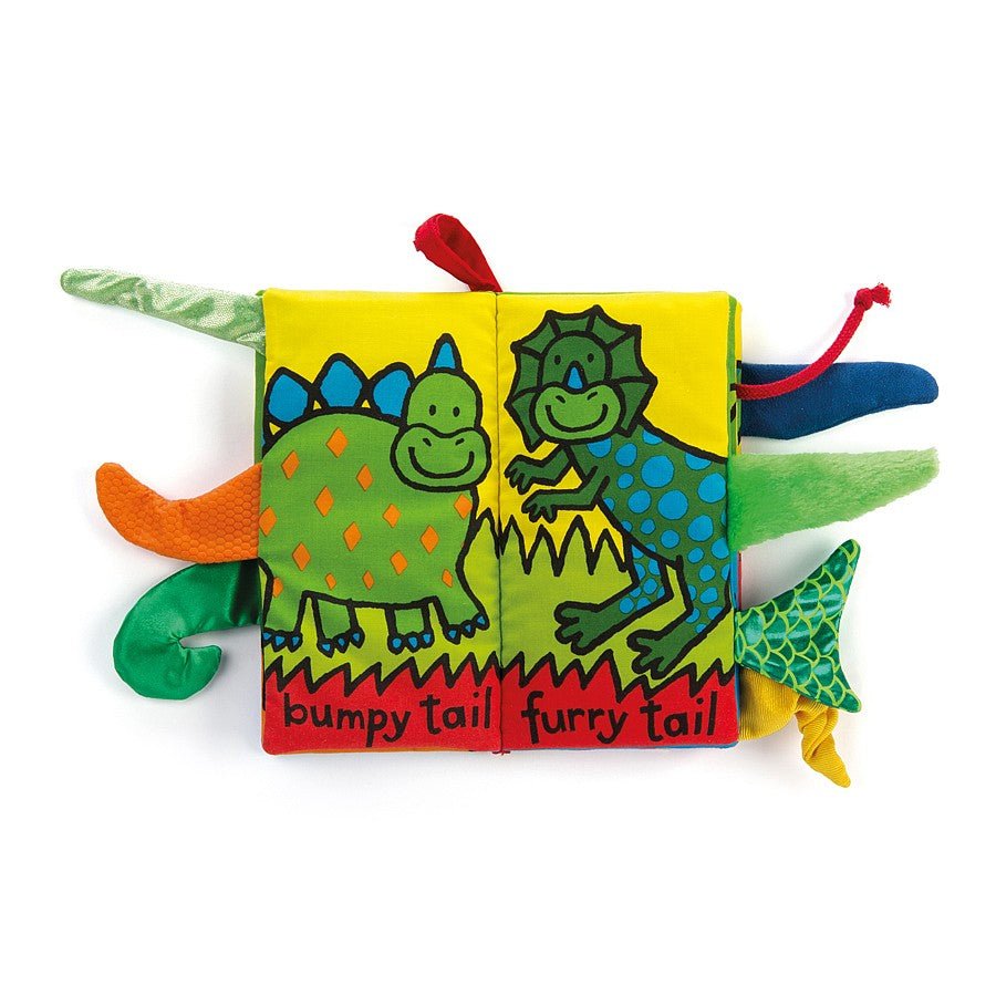 Jellycat Dino Tails Activity Book - I Want That Present