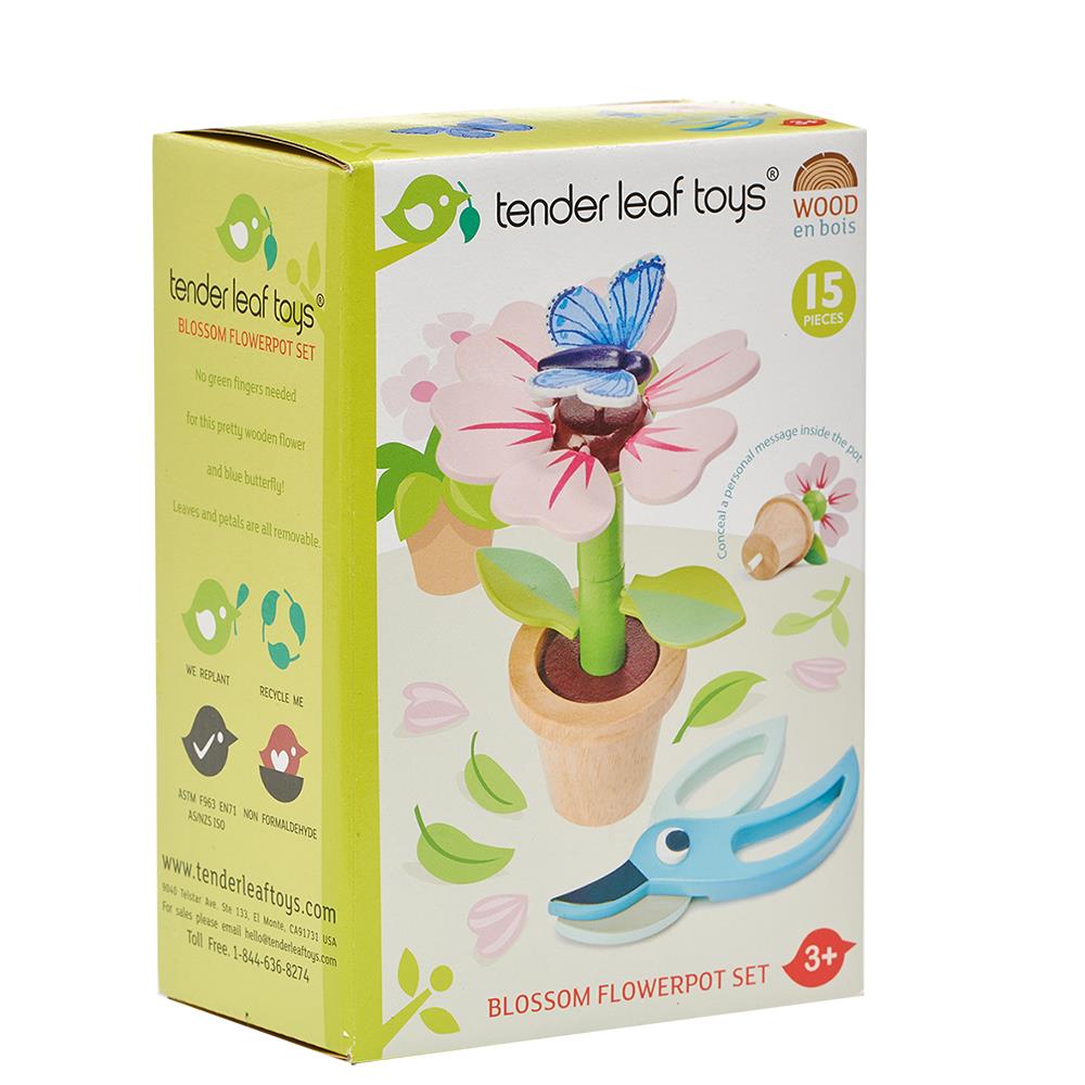 Tender Leaf Toys Blossom Flower Pot Set - I Want That Present