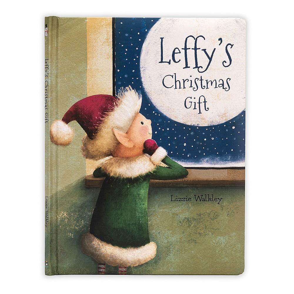 Jellycat Leffys Christmas Gift Book - I Want That Present