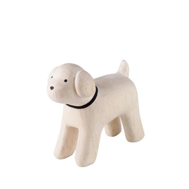 Polepole Wooden Animal - Toy Poodle - I Want That Present